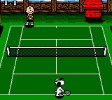 Snoopy Tennis (Japan) In game screenshot